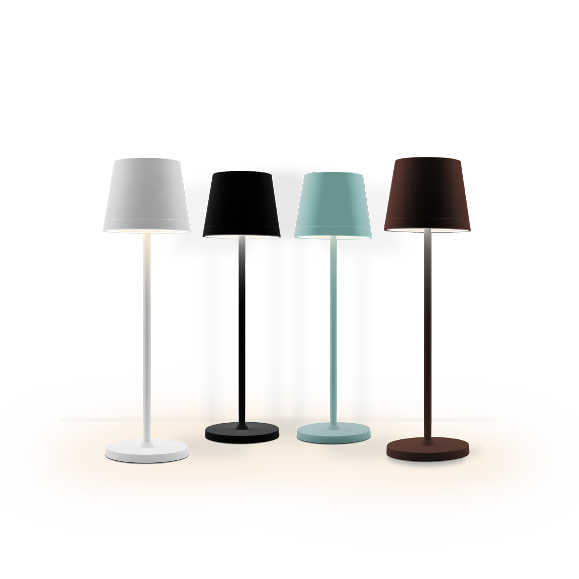 La lampada da tavolo ricaricabile di design - Lume Plus - Century Italia